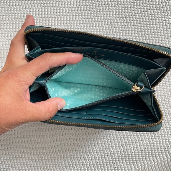 Kate Spade Wellesley Stacey Pebbled Leather Wallet - Picture 6 of 6